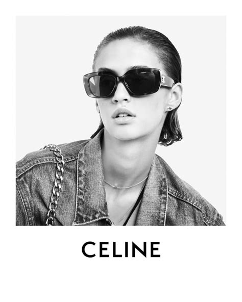 celine advertising black accessories and white|Celine Winter 2024 Ad Campaign .